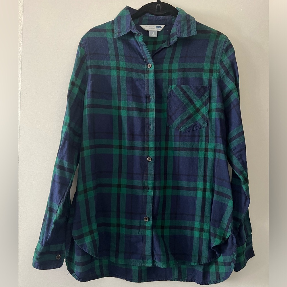 Old Navy Button Up Flannel, sz S